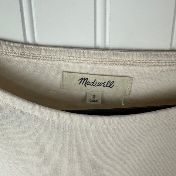 Madewell VĀCĀ Graphic Setlist Boxy Crop Tee T-Shirt Size Small - Picture 3 of 5